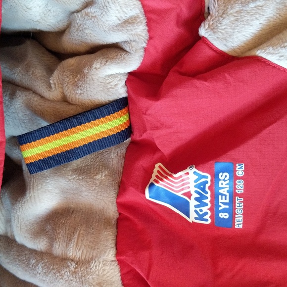 NWT K-Way Lily Micro Ripstop Marmottablue Depth Jacket - Picture 6 of 16